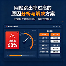 广州建站-网站跳出率过高的原因分析与解决方案