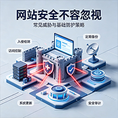 广州建站-网站安全不容忽视：常见威胁与基础防护策略