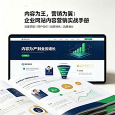 南沙建站-内容为王，营销为翼：企业网站内容营销实战手册