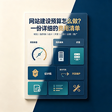 海珠建站-网站建设预算怎么做？一份详细的费用清单