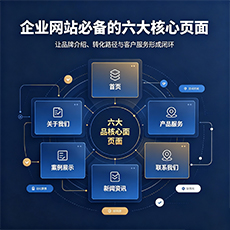 广州建站-企业网站必备的六大核心页面